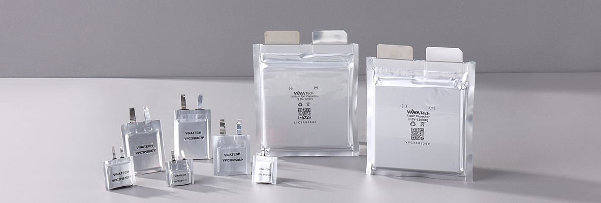 VPC (VINA Pulse Capacitor) Pouch Cell